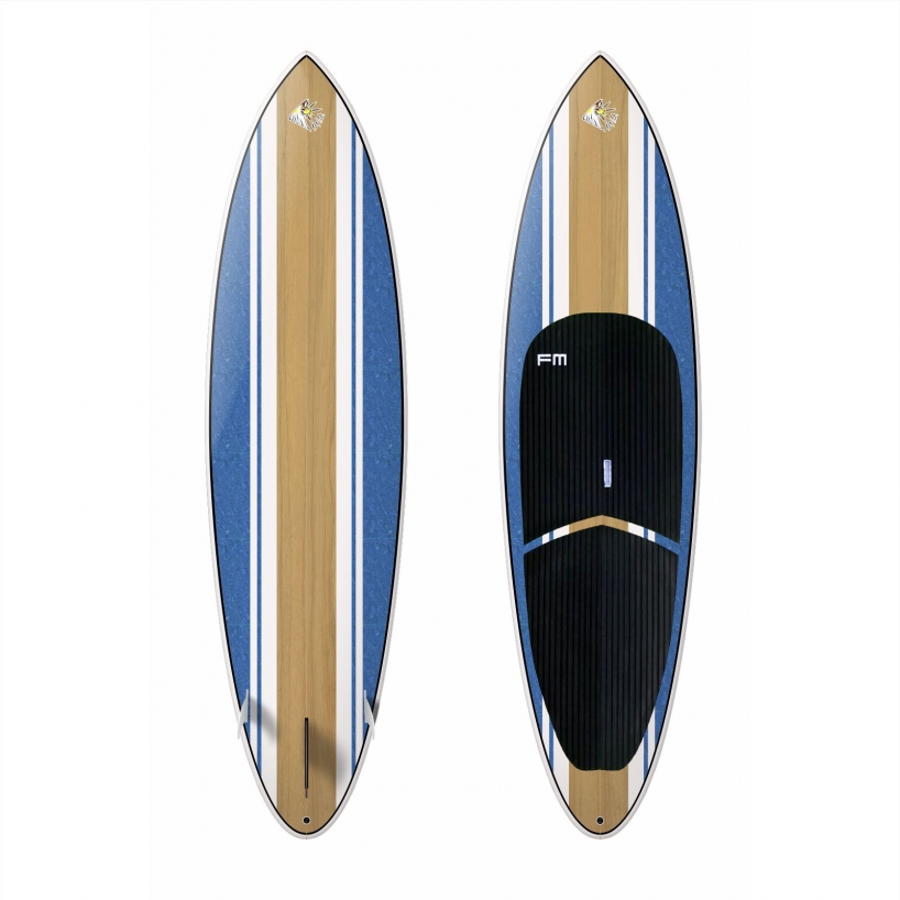 Prancha Stand Up Wave Wood Blue