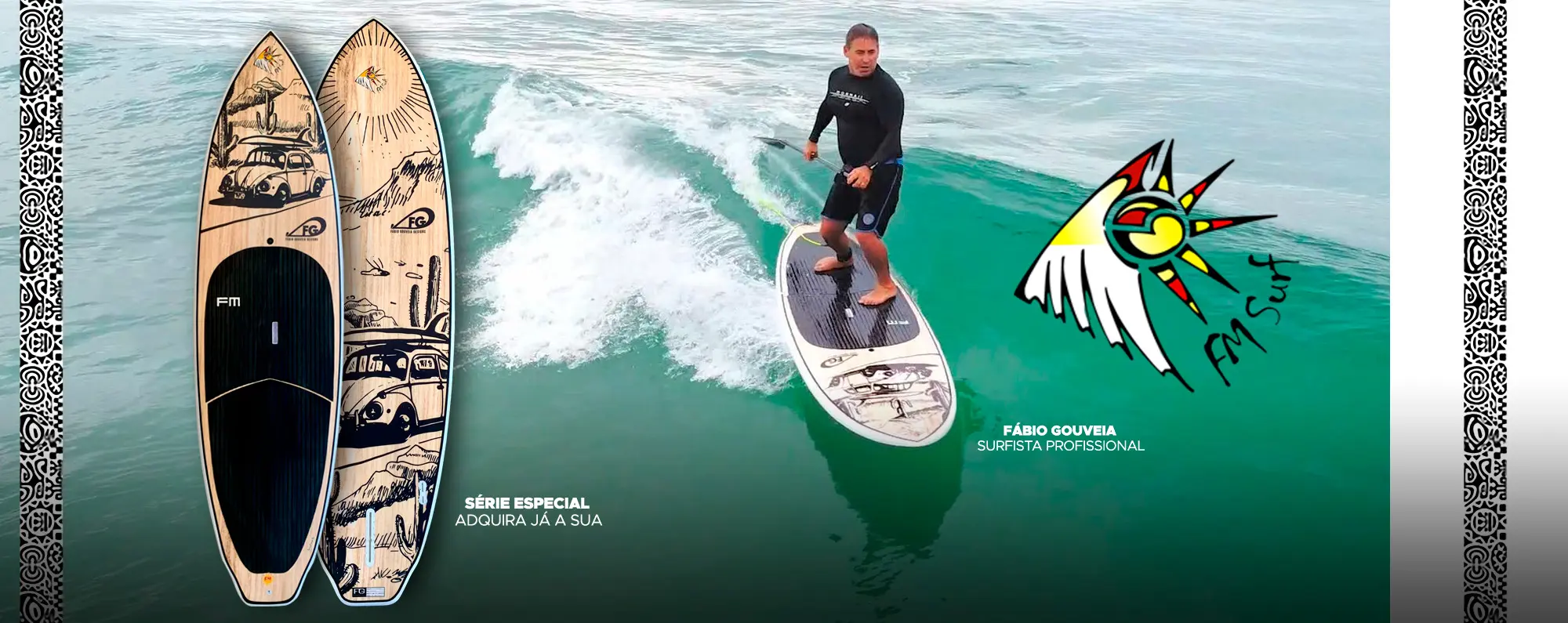 Fm Surf Stand Up Fábio Gouveia - Fm Surf Pranchas de Surf e Stand
