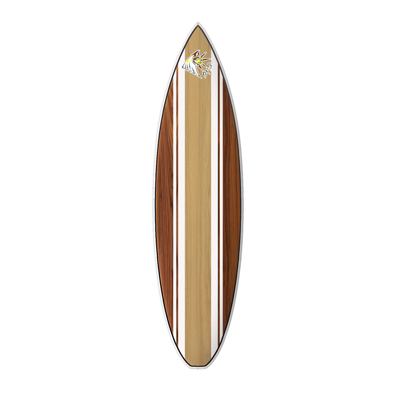 prancha FM SURF Wood