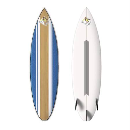 prancha FM SURF Wood Blue