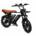 Bicicleta Elétrica OneSport X8 1000W Fat Bike Brown